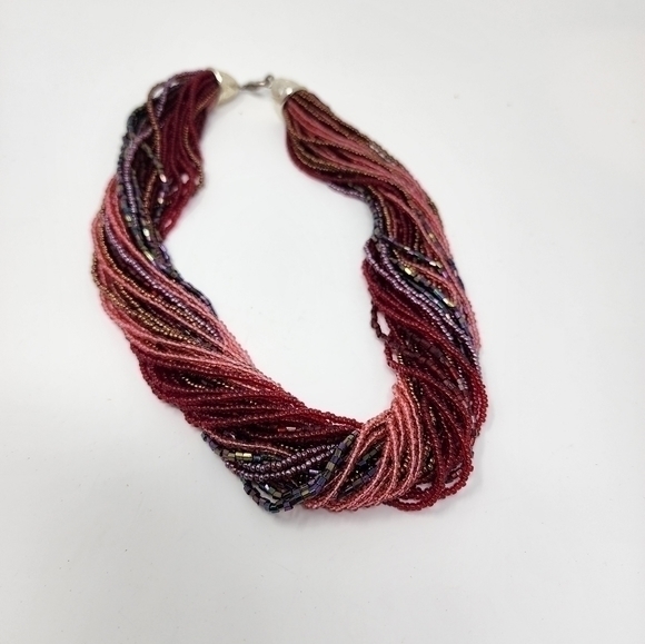 Multi‎ Strand Beaded Necklace - Picture 10 of 10